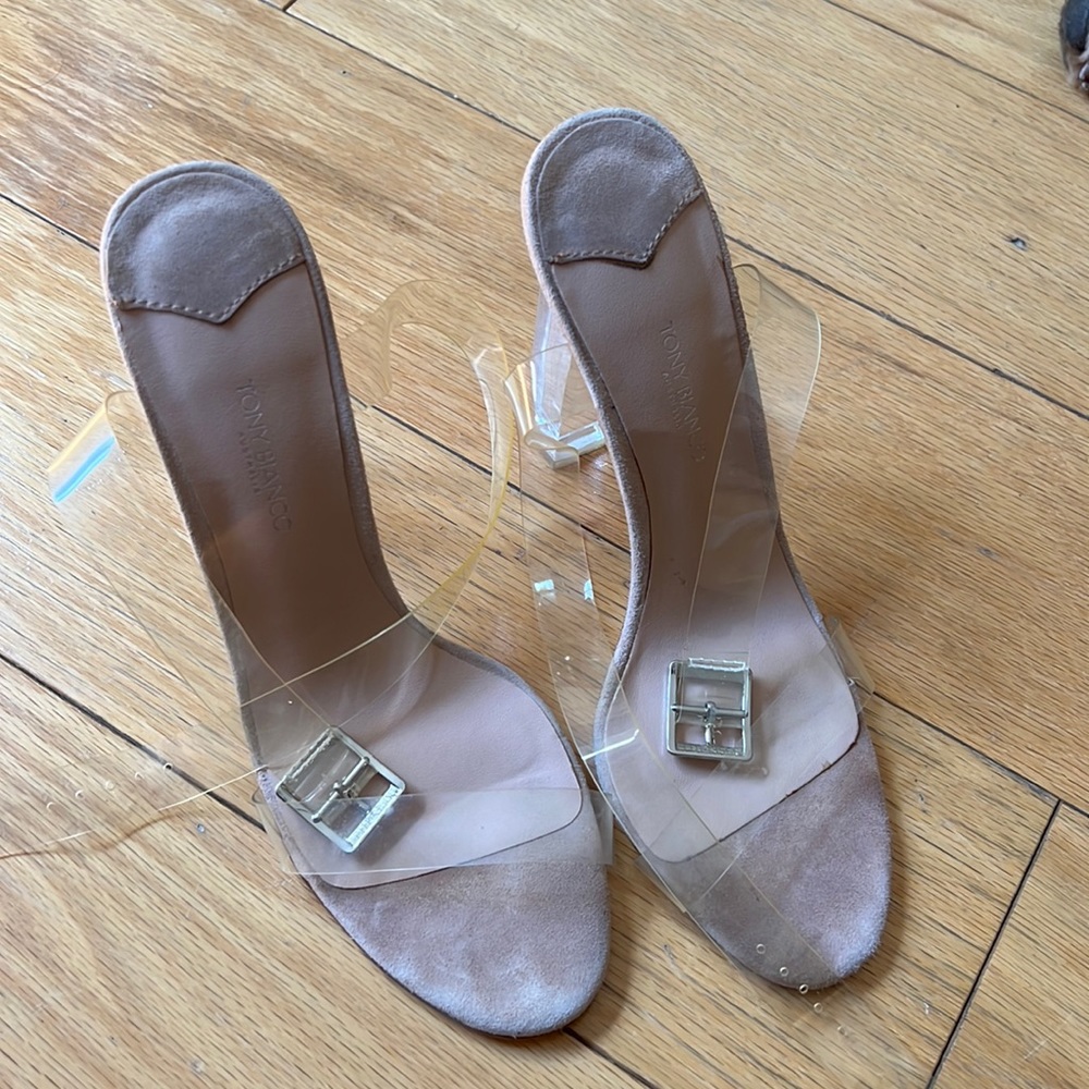 Tony Bianco - lucite heels